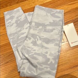 Gray Camouflage Leggings